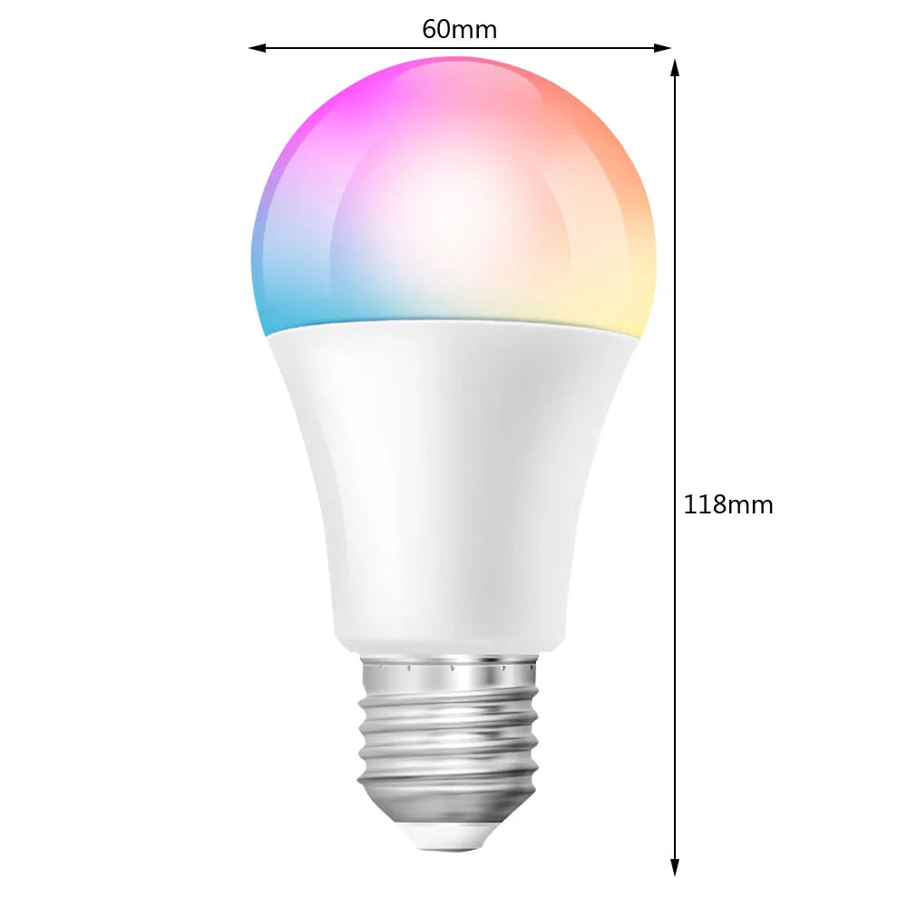 Colorful WiFi Smart LED Lamp – Voice & App Controlled