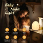 7-Color RGB Night Light – Touch & Remote Control Table Lamp