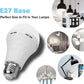 USB Rechargeable LED Bulb – E27 Touch & Dimmable Smart Light