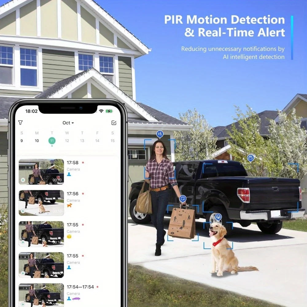 Tuya WiFi Video Doorbell – 2-Way HD 1080P with Cloud & MicroSD Storage  Smart Security at Your Doorstep.