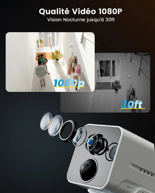 ieGeek Wireless Indoor WiFi Surveillance Camera