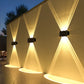 Solar LED Wall Light – Waterproof Exterior Garden & Courtyard Lighting