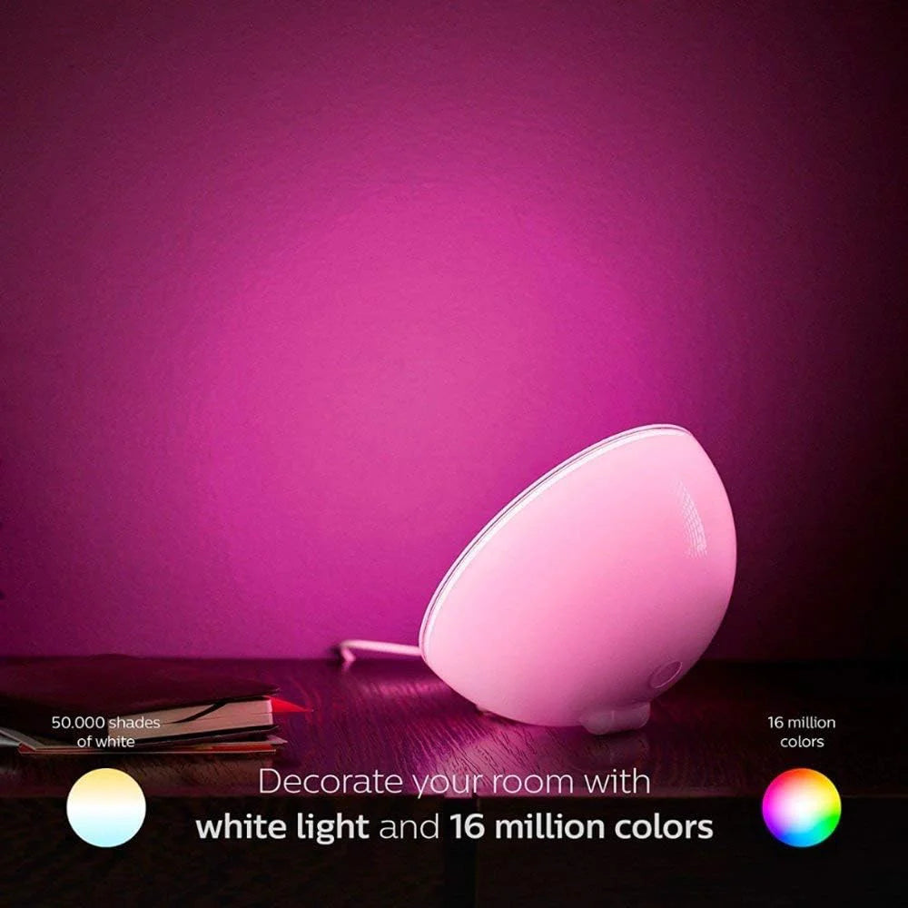 Tuya WiFi LED Smart Night Light – Dimmable RGB Table Lamp  Smart, Colorful, and Fully Controllable Night Light for Any Room.