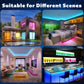 30M RGB LED Strip – Bluetooth App Controlled with Battery & US Plug