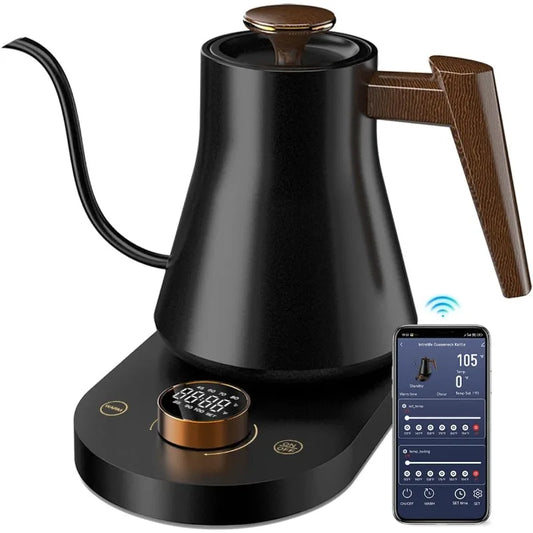Electric Gooseneck Kettle – Smart Brewing with Precision Control