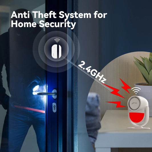 CPVAN Infrared Motion Sensor Detector – Wireless WiFi Smart Alarm