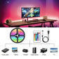 1–30M WS2812B RGB LED Strip – USB, Bluetooth & WiFi Controlled