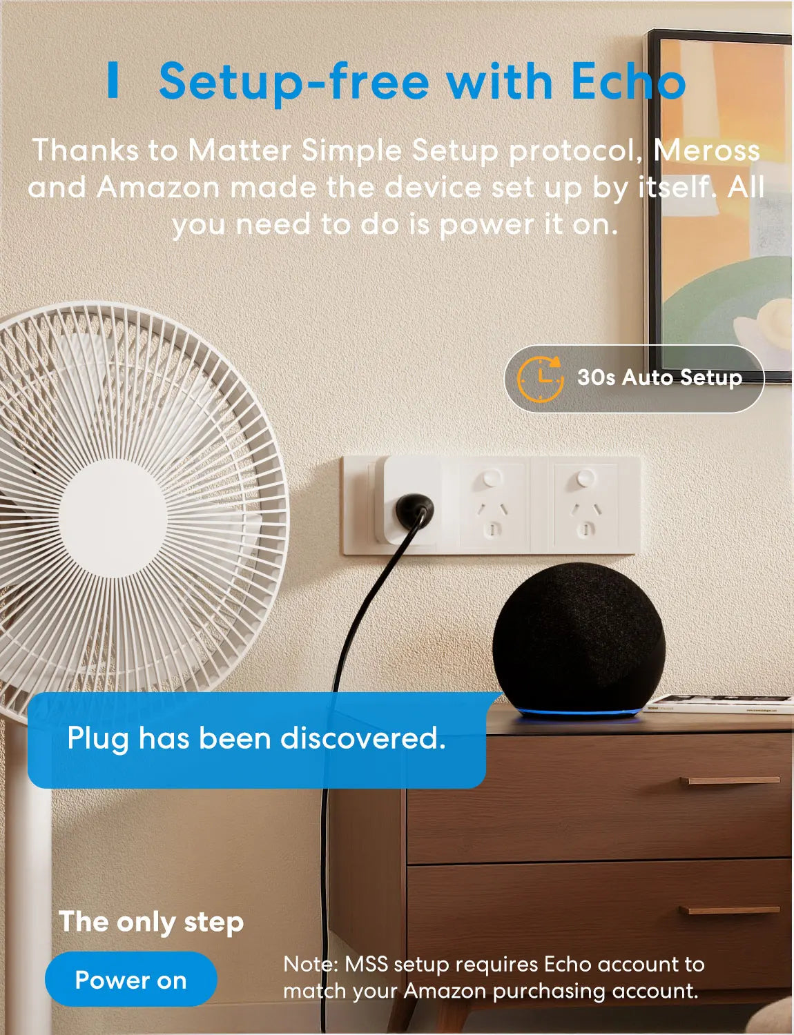 Meross AU Smart WiFi Plug MSS315MA – Energy Monitoring & Voice Control  Smart, Efficient, and Fully Controllable from Anywhere.
