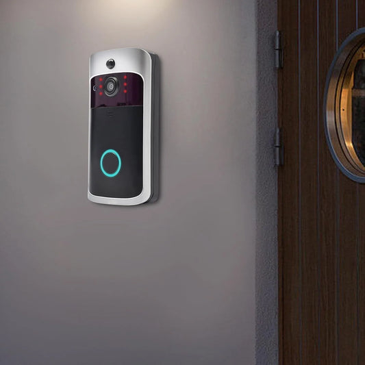 Smart WiFi Video Doorbell – Night Vision & SmartSensor  Advanced Home Security, Day and Night.