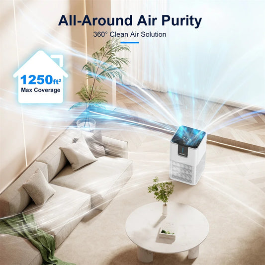 Air Purifier for Home – H13 HEPA Filter, Large Room Coverage