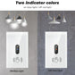 Smart Wall Light Switch – Hand Sweep Sensor with Glass Panel  Modern, Touch-Free, and Energy-Efficient Lighting Control.