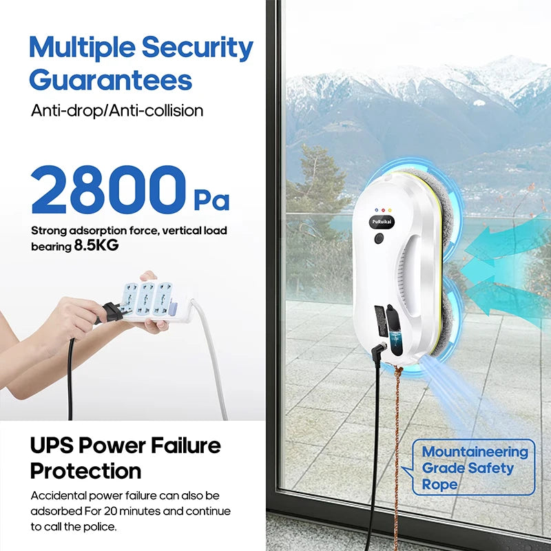 Automatic Window Cleaning Robot – Sparkling Glass Made Easy!