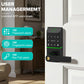 Smart Door Lock – Fingerprint, Keyless Entry & App Control  Secure Your Home with Advanced Smart Technology.