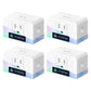 Meross Smart 4-Pack Matter Plug – US/CA Standard Wireless Outlet  Smart, Convenient, and Energy-Aware Control for Your Home.