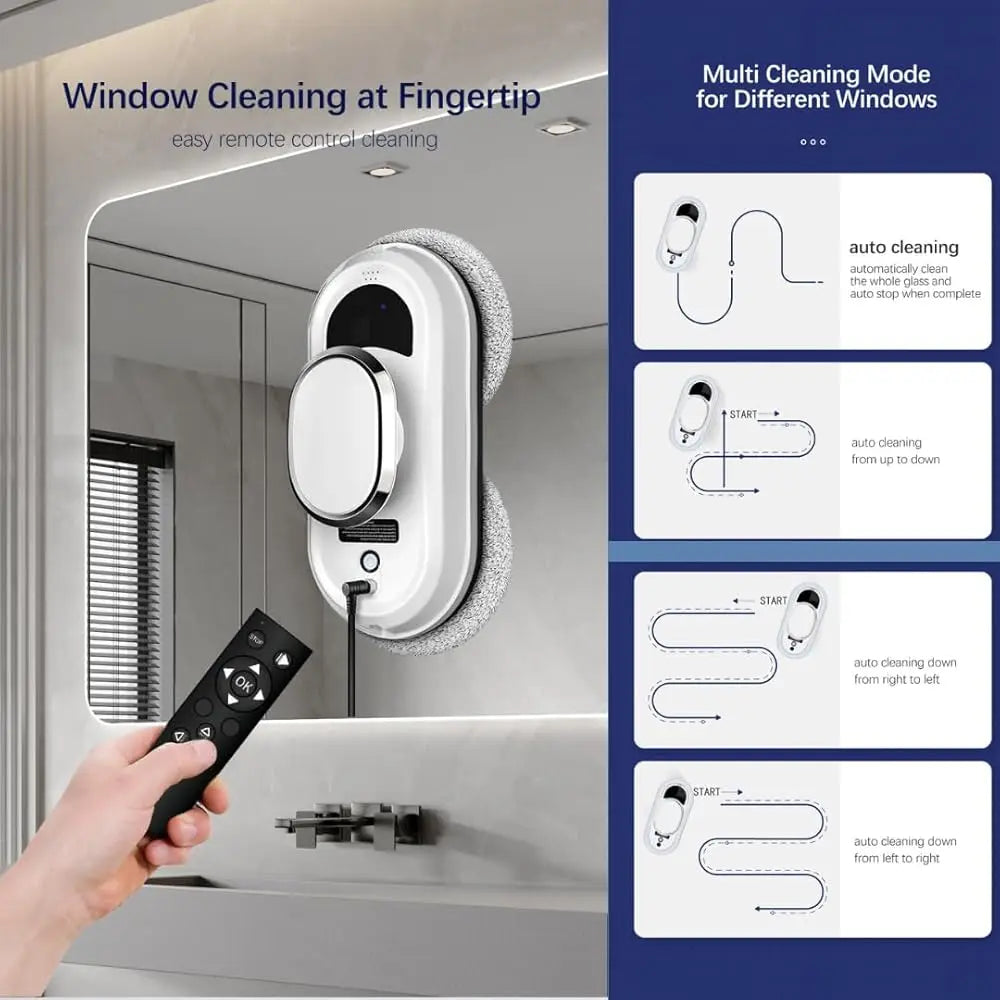 Window Cleaning Robot – Automatic Smart Glass Cleaner