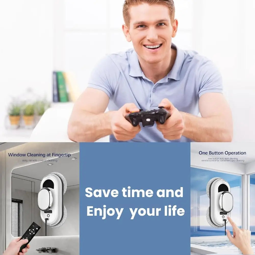 Window Cleaning Robot – Automatic Smart Glass Cleaner