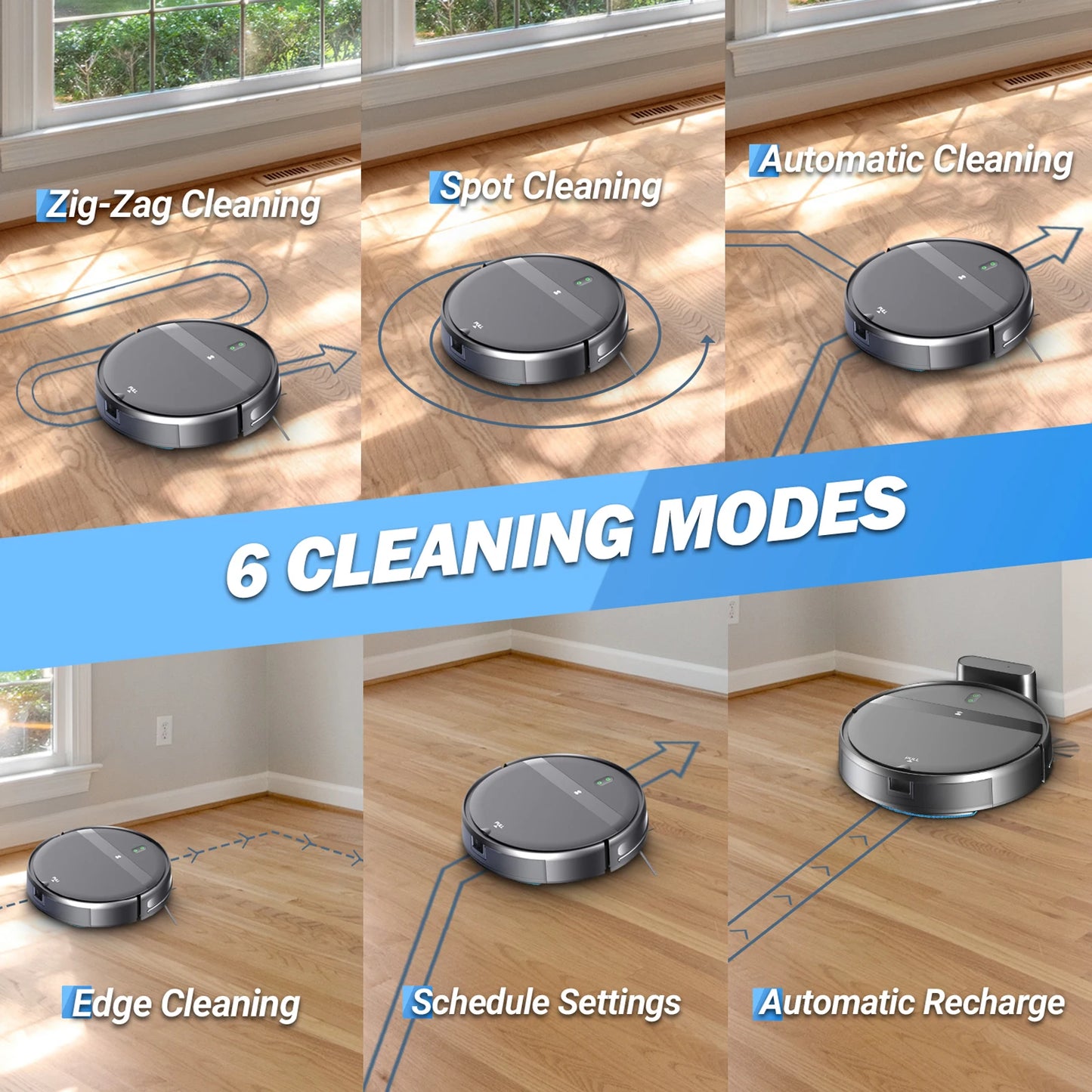 Saerke G20 Robotic Vacuum Cleaner – 3-in-1 Mopping, Sweeping & Suction  Powerful, Smart, and Hassle-Free Cleaning for Your Home.