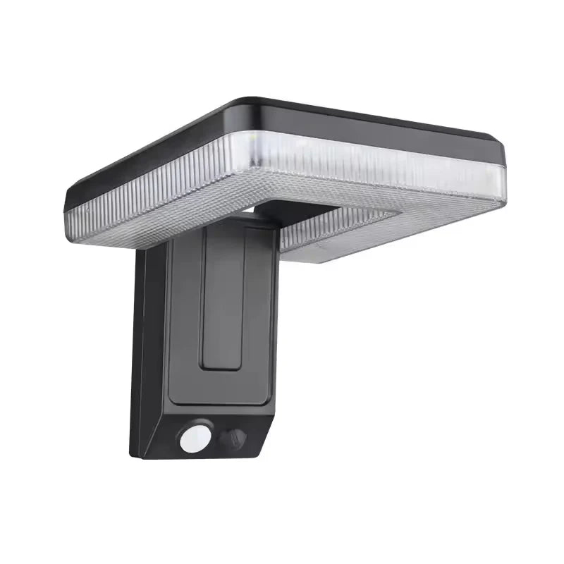 Solar Wall Light – Foldable Head with Remote & Infrared Sensor  Smart, Adjustable, and Eco-Friendly Outdoor Lighting.