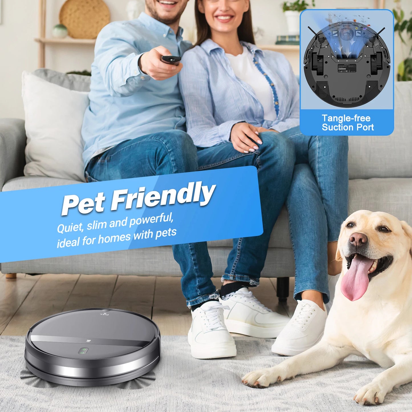 Saerke G20 Robotic Vacuum Cleaner – 3-in-1 Mopping, Sweeping & Suction  Powerful, Smart, and Hassle-Free Cleaning for Your Home.