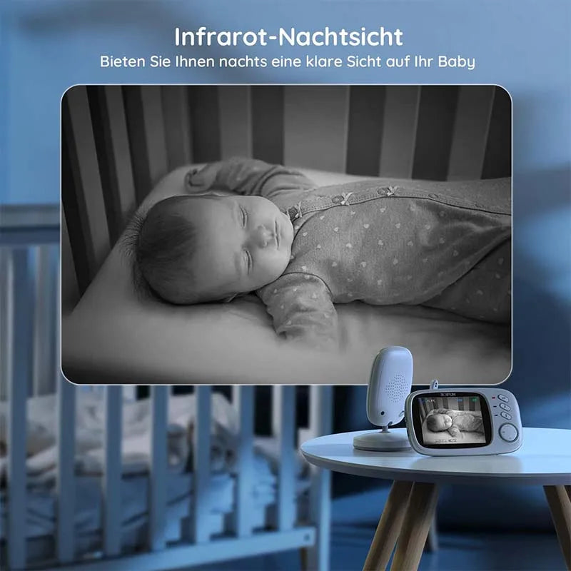 BOIFUN Baby Monitor – HD Camera with Two-Way Audio