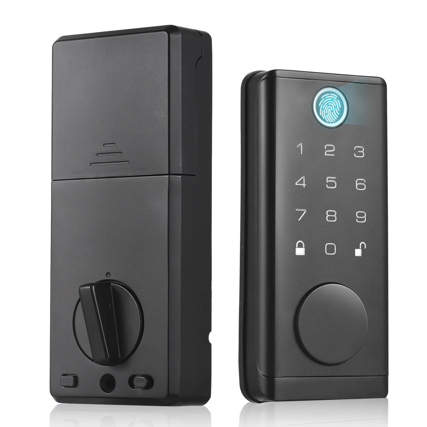 Smart Fingerprint Door Lock – Keyless Entry Deadbolt with Handle  Advanced Security Meets Modern Convenience.