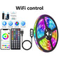 1–30M WS2812B RGB LED Strip – USB, Bluetooth & WiFi Controlled