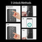 Smart Fingerprint Door Lock – Keyless Entry Deadbolt with Handle  Advanced Security Meets Modern Convenience.