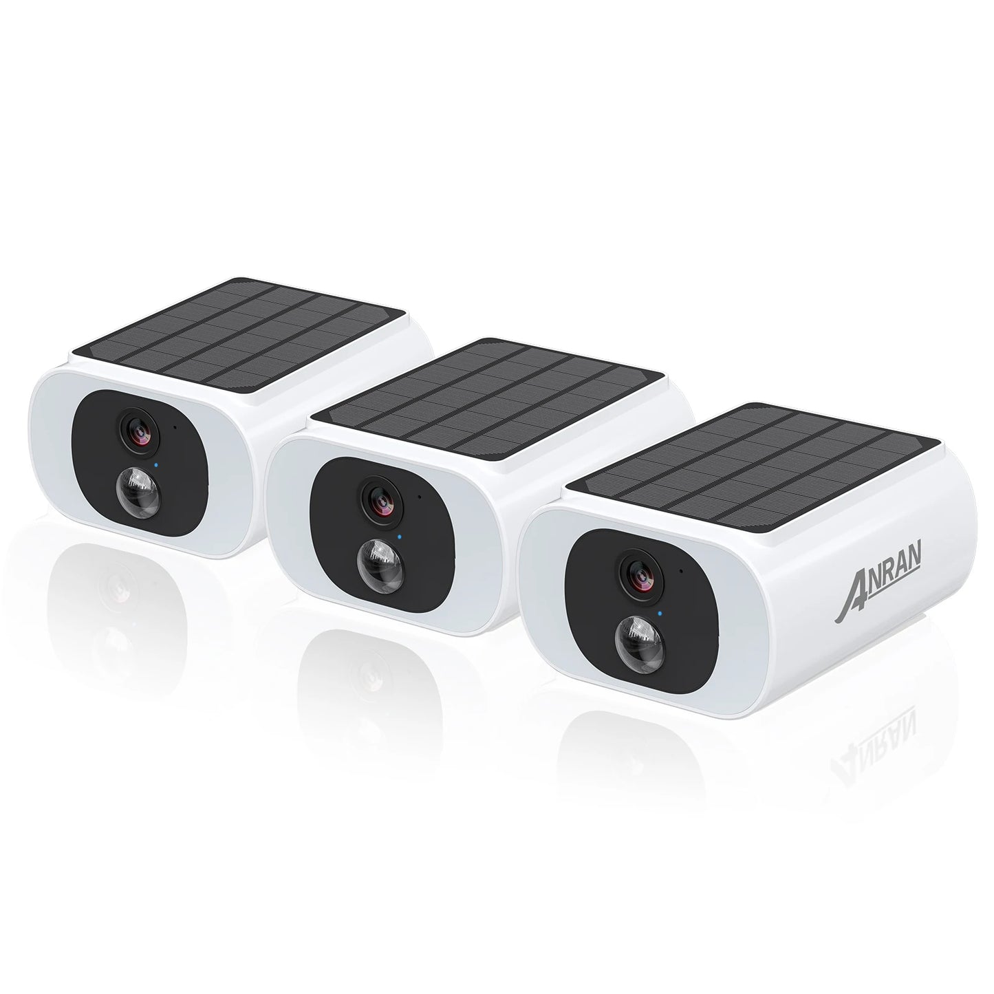 ANRAN Wireless Solar Security Camera – Outdoor 3MP Floodlight Camera