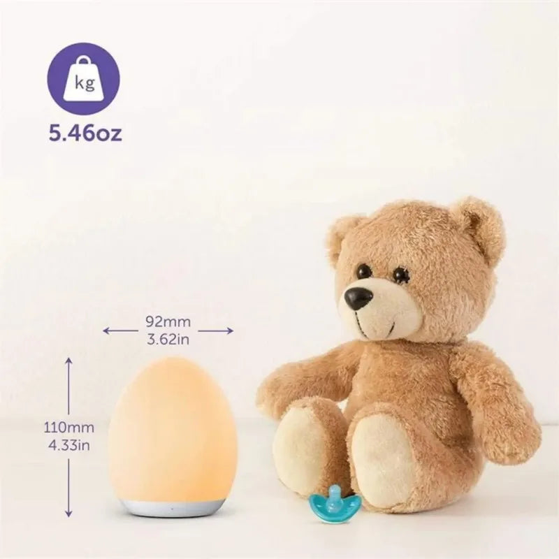 7-Color RGB Night Light – Touch & Remote Control Table Lamp