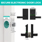 Smart Door Lock – Fingerprint, Keyless Entry & App Control  Secure Your Home with Advanced Smart Technology.