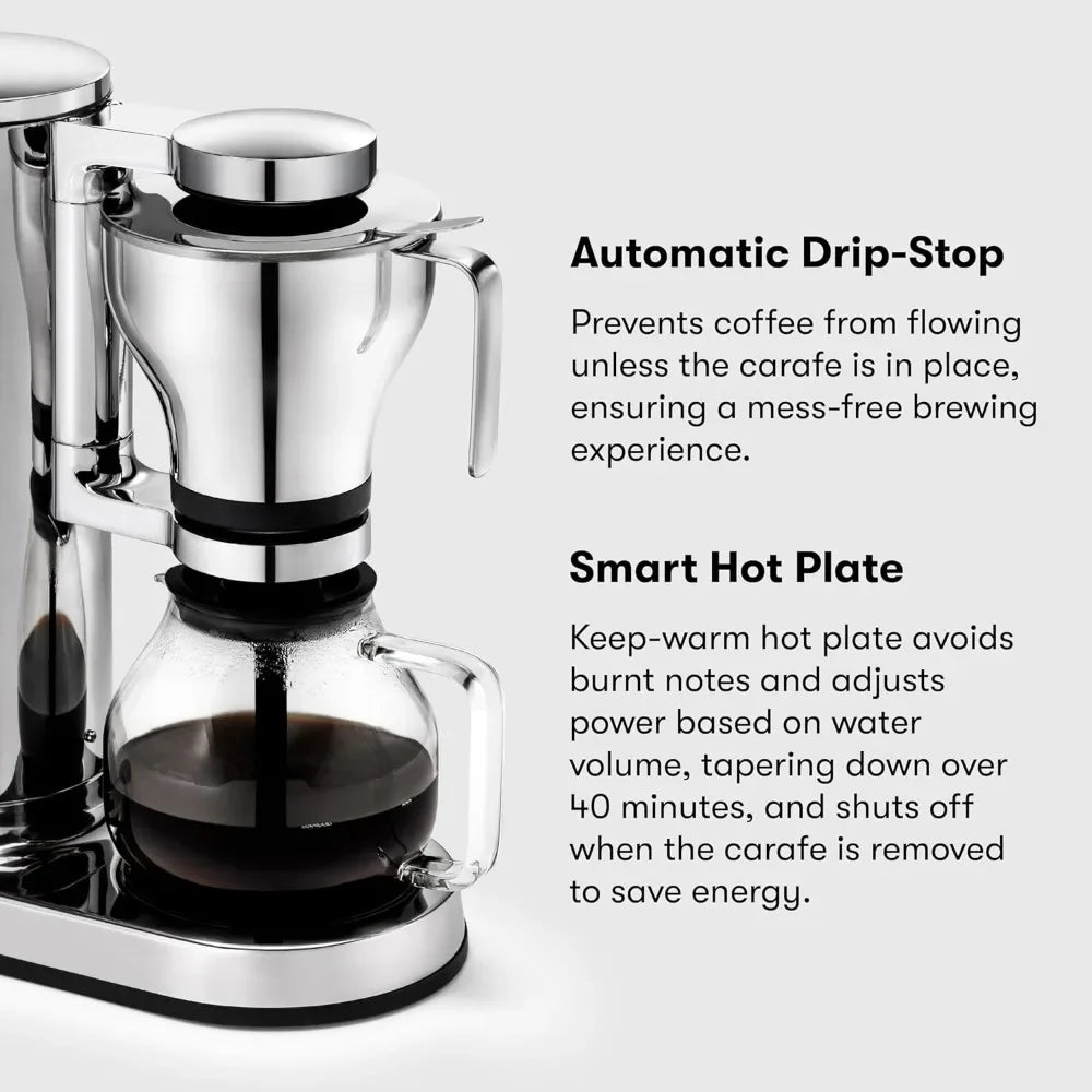 New Upgrade Electric Drip Coffee Maker – Smart Brewing Made Simple!