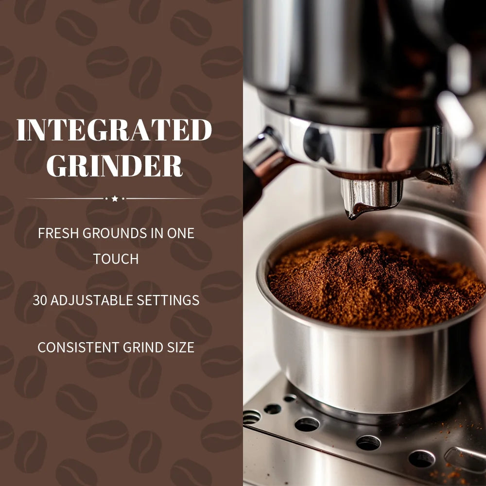 SEJOY CM7000 Fully Automatic Espresso Machine – Café Quality at Home!