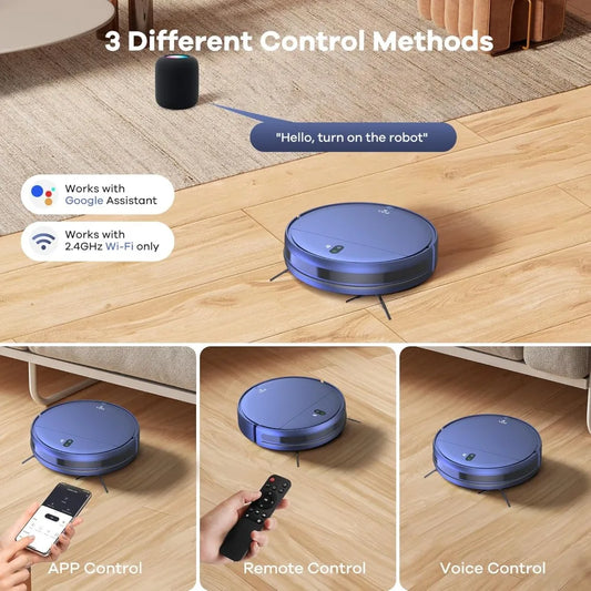 Hot Sale – 2-in-1 Robot Vacuum & Mop Combo