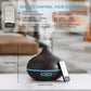 Wood Grain Ultrasonic Essential Oil Diffuser – 550ml