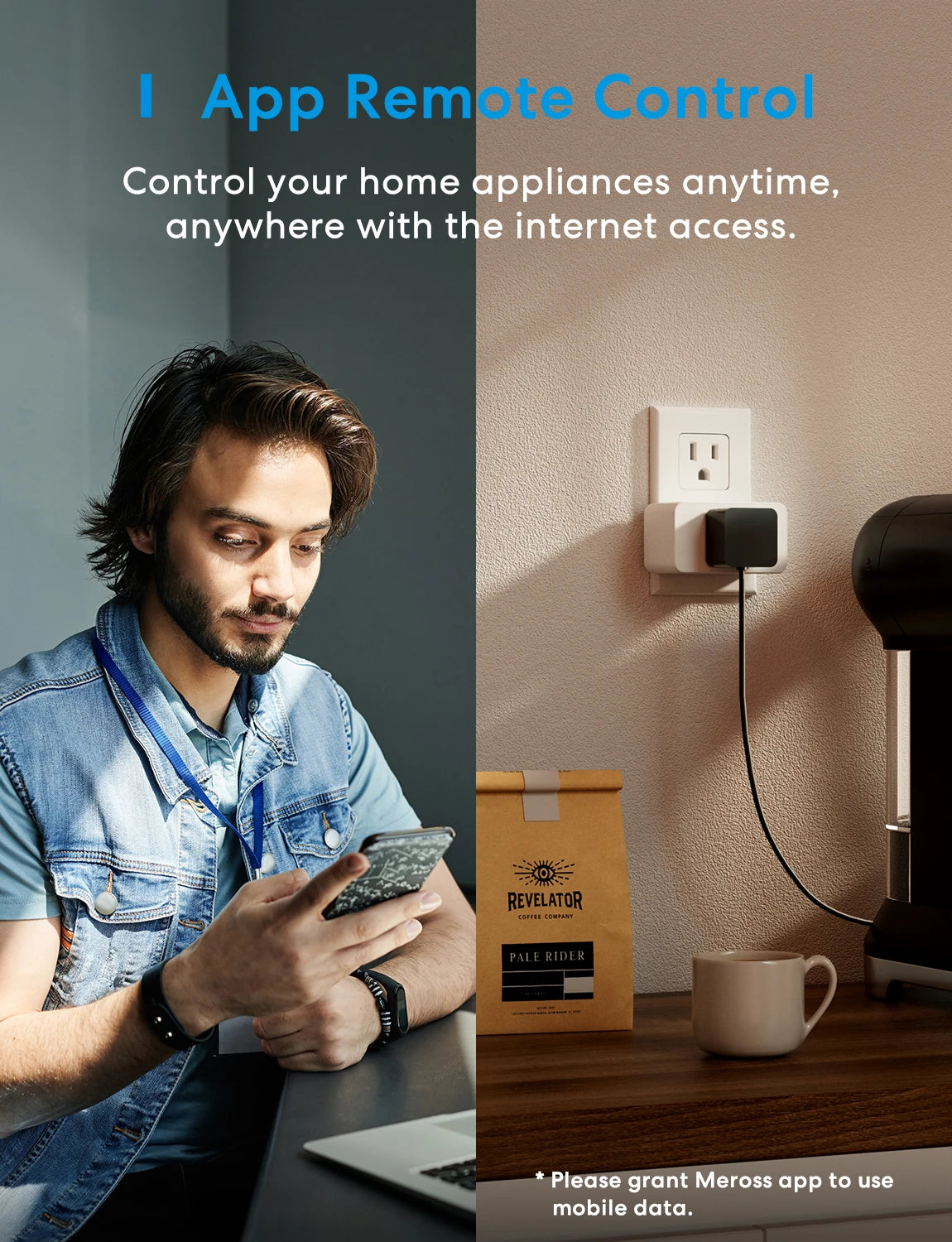 Meross Smart 4-Pack Matter Plug – US/CA Standard Wireless Outlet  Smart, Convenient, and Energy-Aware Control for Your Home.