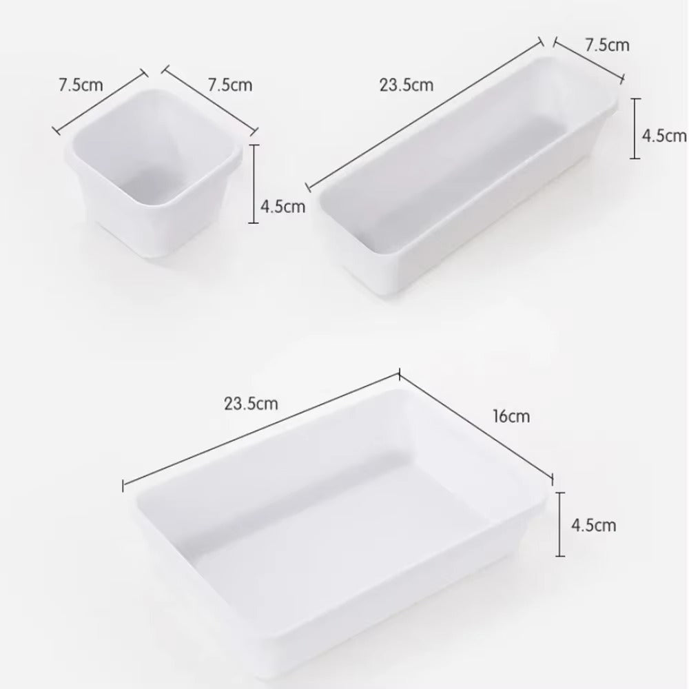 Adjustable Drawer Organizer Box & Closet Storage